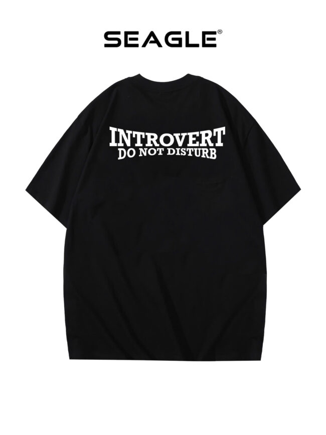 Áo Thun Nam Nữ INTROVERT Form Rộng SEAGLE - TS001